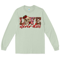 Matcha love never dies skull Long Sleeve Tee - RanaPortraitStore