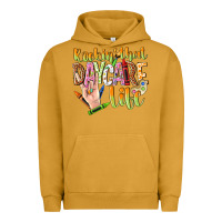 Pigment Peanut Butter rockin that daycare life Urban Hoodie - NancyCooperArtShop