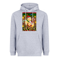 Heather Grey Christmas chick air freshener Heavyweight Hoodie - Artiststas