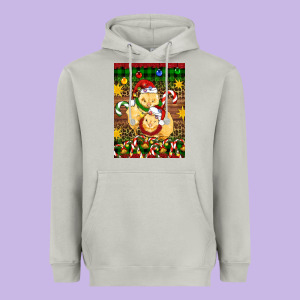 Christmas Chick Air Freshener Heavyweight Hoodie Designed By Artiststas
