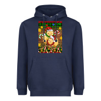 Navy Christmas chick air freshener Heavyweight Hoodie - Artiststas