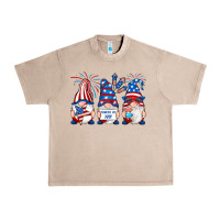French Oak fourth of july gnomes Urban Heavy Tee - RanaPortraitStore