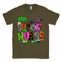Army Green one spooky nurse Classic Tee - Zillion Design Studio