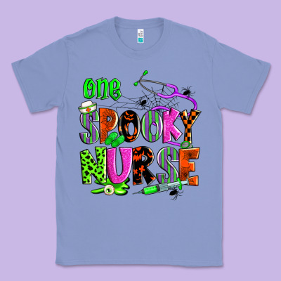 One Spooky Nurse Classic Tee Designed By Zillion Design Studio