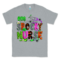 Heather Grey one spooky nurse Classic Tee - Zillion Design Studio