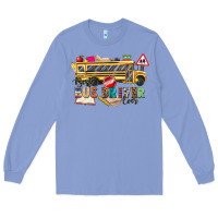 Colony Blue best bus driver ever Long Sleeve Tee - texasbilliewilder