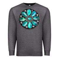 Charcoal Heather gemstone Premium Sweatshirt - JahusDesignShop