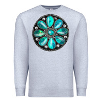 Heather Grey gemstone Premium Sweatshirt - JahusDesignShop