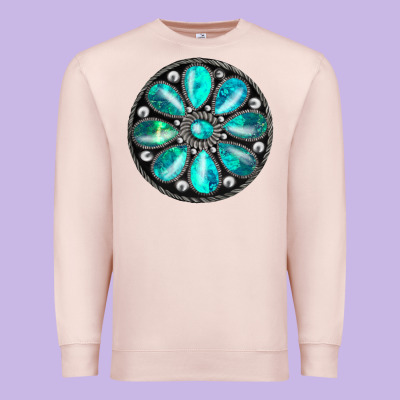 Gemstone Premium Sweatshirt Designed By Jahusdesignshop