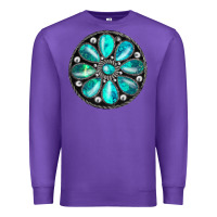 Purple gemstone Premium Sweatshirt - JahusDesignShop