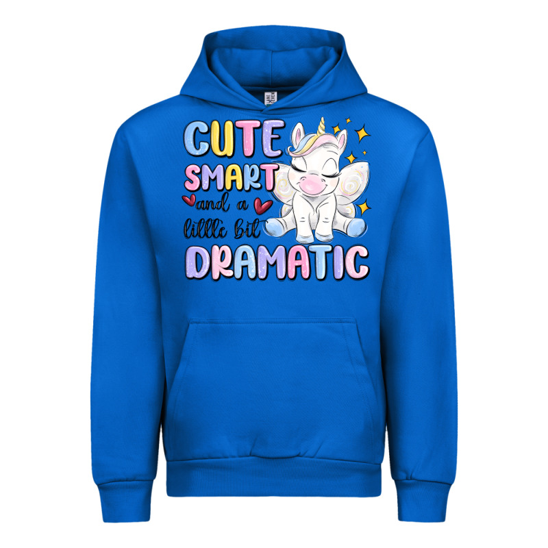 Cute Smart And A Little Bit Dramatic Urban Hoodie by MaliasSmallBusiness | Teevron