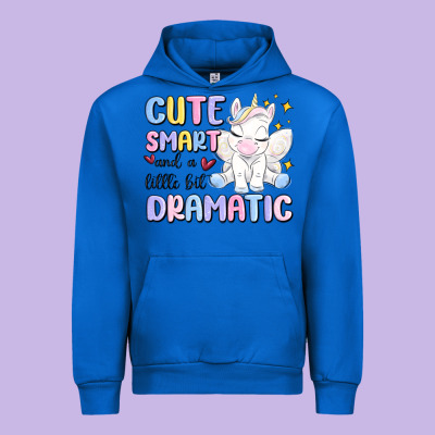 Cute Smart And A Little Bit Dramatic Urban Hoodie Designed By Maliassmallbusiness
