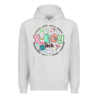 Dove Grey x ray tech Premium Hoodie - MaliasSmallBusiness