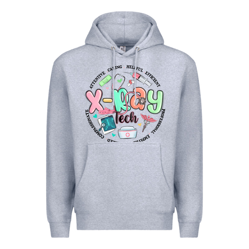 X Ray Tech Premium Hoodie by MaliasSmallBusiness | Teevron