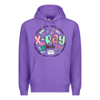 Purple x ray tech Premium Hoodie - MaliasSmallBusiness