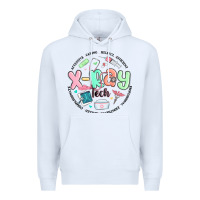 White x ray tech Premium Hoodie - MaliasSmallBusiness