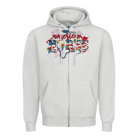 Dove Grey American Nurse 4th of July Zipper Hoodie - CowGirlArtShop
