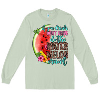 Matcha if you drink don t drive do the watermelon crawl Long Sleeve Tee - Zillion Design Studio