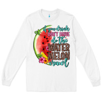 White if you drink don t drive do the watermelon crawl Long Sleeve Tee - Zillion Design Studio
