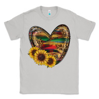 Moon Dust western sunflowers heart Classic Tee - RanaPortraitStore