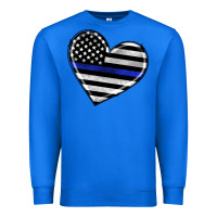 True Royal american thin blue line flag Premium Sweatshirt - Artiststas