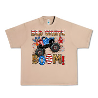 Burro red white boom monster truck Urban Heavy Tee - RanaPortraitStore