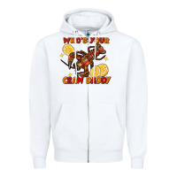 White crawfish who's your craw daddy Zipper Hoodie - FaDigitalArtStudio