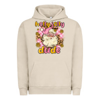 Pigment French Oak holly jolly dude Urban Hoodie - MaliasSmallBusiness