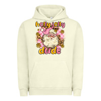 Pigment Pistachio holly jolly dude Urban Hoodie - MaliasSmallBusiness