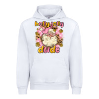 White holly jolly dude Urban Hoodie - MaliasSmallBusiness