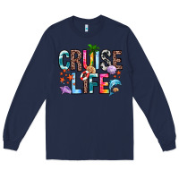 Navy cruise life Long Sleeve Tee - Zillion Design Studio