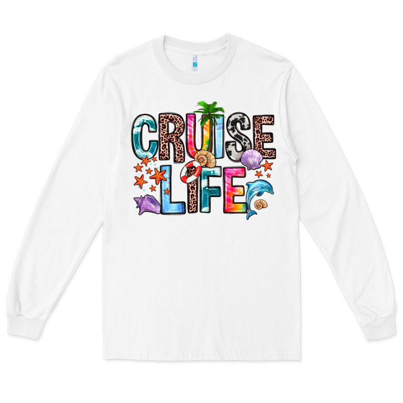 Cruise Life Long Sleeve Tee by Zillion Design Studio | Teevron