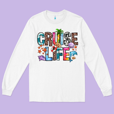 Cruise Life Long Sleeve Tee Designed By Zillion Design Studio