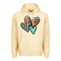 Pina Colada western love hearts Premium Hoodie - MaliasSmallBusiness