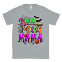 Heather Grey one spooky mama Classic Tee - Zillion Design Studio