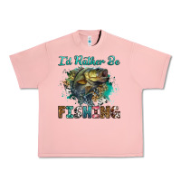 Salmon i'd rather be fishing Urban Heavy Tee - RanaPortraitStore