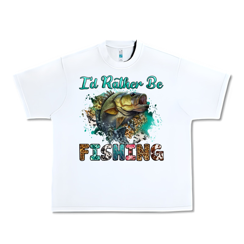 I'd Rather Be Fishing Urban Heavy Tee by RanaPortraitStore | Teevron