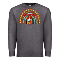 Charcoal Heather firefighter gnomes rainbow Premium Sweatshirt - Artiststas