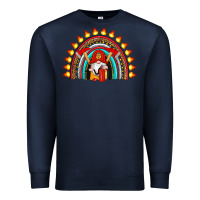 Navy firefighter gnomes rainbow Premium Sweatshirt - Artiststas