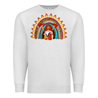 Oatmeal Heather firefighter gnomes rainbow Premium Sweatshirt - Artiststas