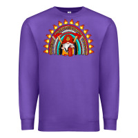 Purple firefighter gnomes rainbow Premium Sweatshirt - Artiststas