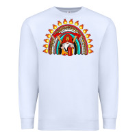 White firefighter gnomes rainbow Premium Sweatshirt - Artiststas
