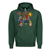 Sports Green summer Zipper Hoodie - SublimationCraftShop