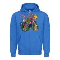 True Royal summer Zipper Hoodie - SublimationCraftShop