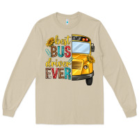 Mushroom best bus driver ever Long Sleeve Tee - texasbilliewilder