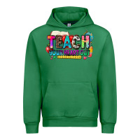 Emerald teach your heart out Urban Hoodie - NancyCooperArtShop