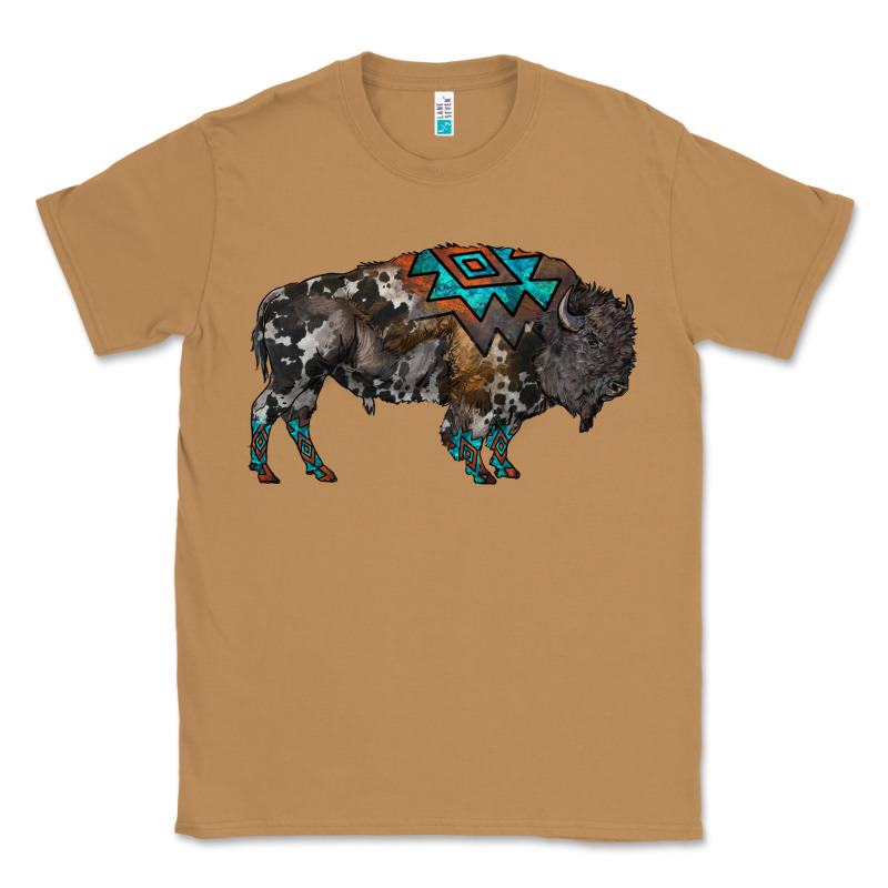 Cowhide Bison Classic Tee by RanaPortraitStore | Teevron