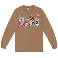 Toasted Coconut mom coffee cup Long Sleeve Tee - AdoDesignShop