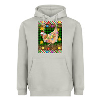 Moon Dust Christmas Chicken Heavyweight Hoodie - Artiststas