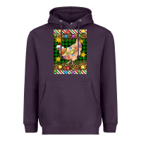 Plum Christmas Chicken Heavyweight Hoodie - Artiststas